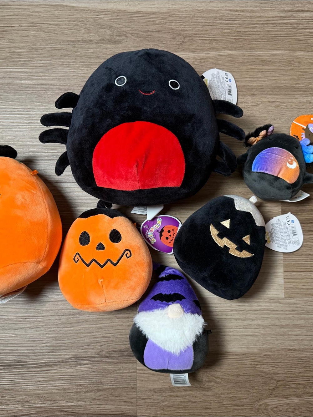 Lot of assorted sized Halloween Squishmallows